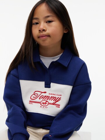 Bluză de molton de la TOMMY HILFIGER pe albastru
