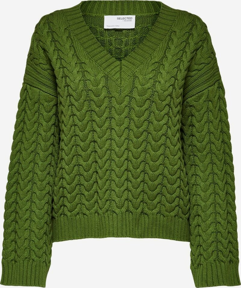 SELECTED FEMME Pullover in grasgrün | ABOUT YOU pullover grasgrün damen