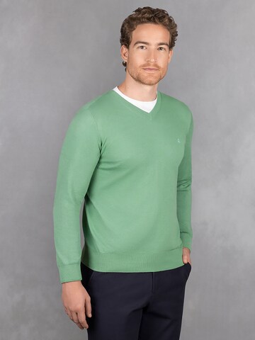Pull-over GIESSWEIN en vert : devant
