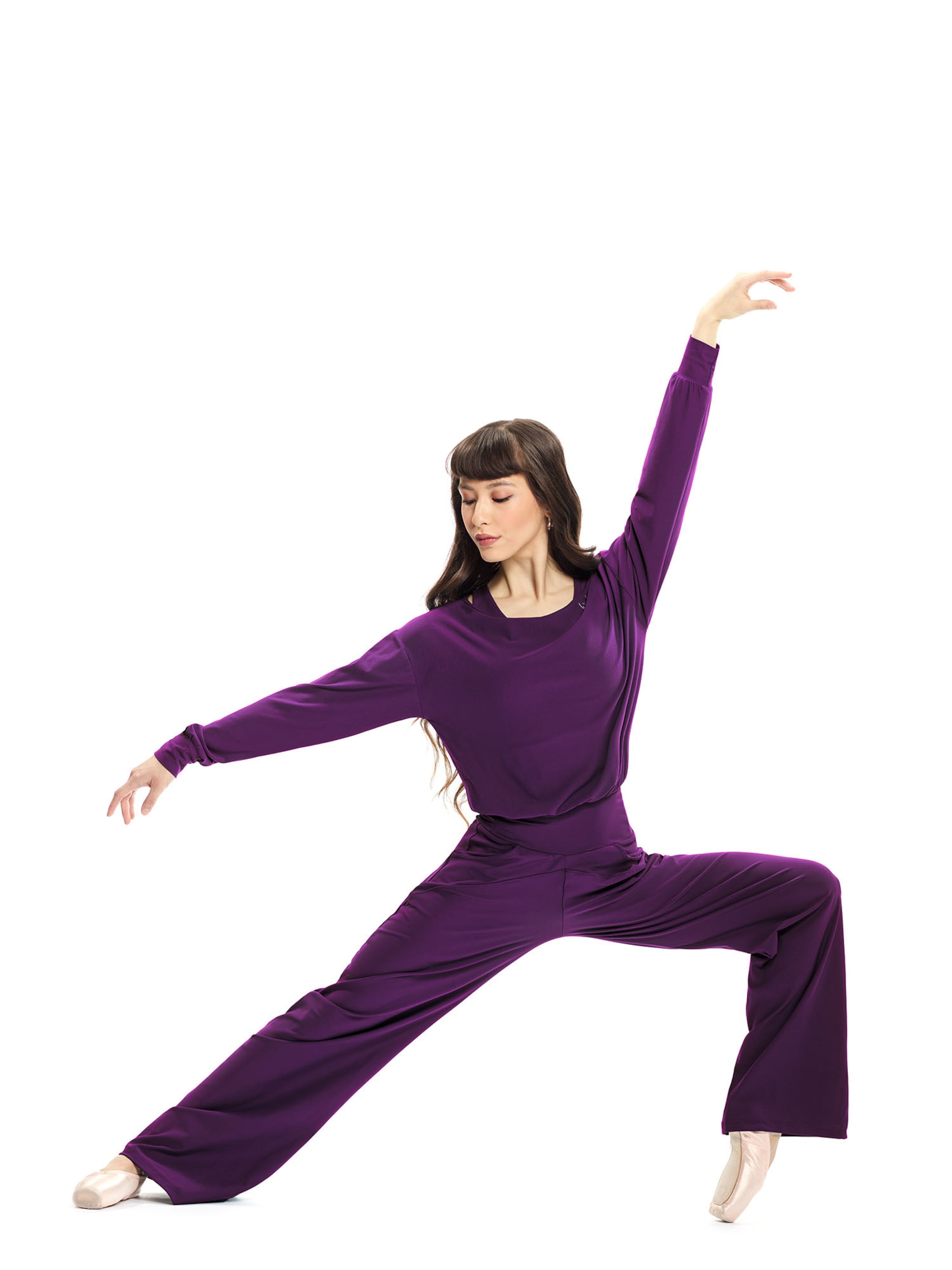 Winshape Overal ' JS101LSC ' - Fialová