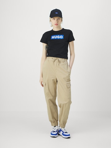 HUGO Póló 'Classic' - fekete