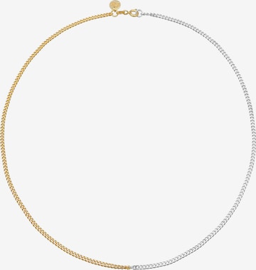 ELLI PREMIUM Halskette Basic Kette, Bi Color_Tri Color in Gold