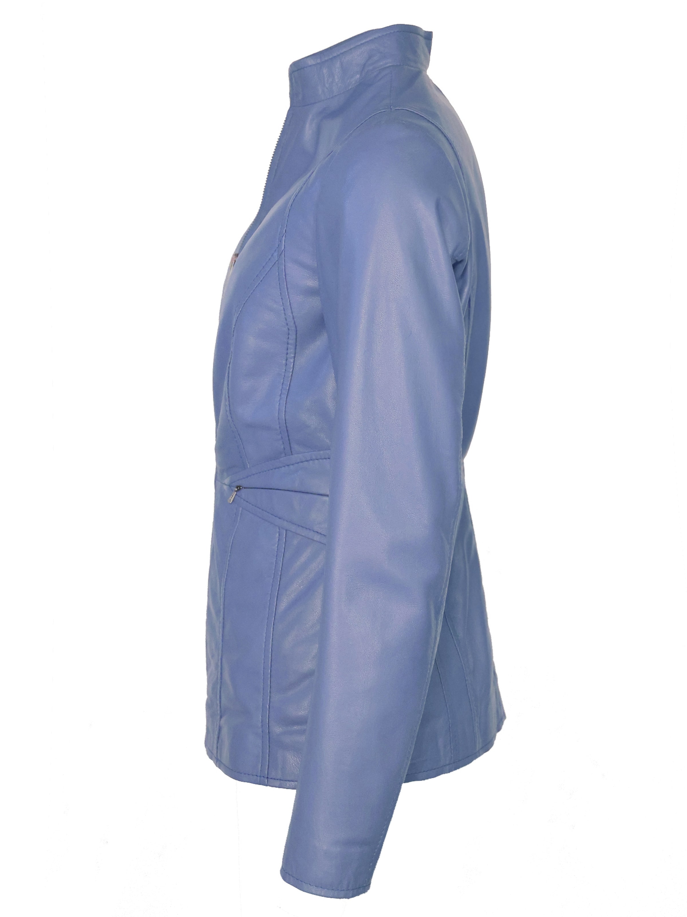 JCC Lederjacke in Blau
