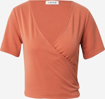 EDITED Shirt 'Josi' in Rood: voorkant