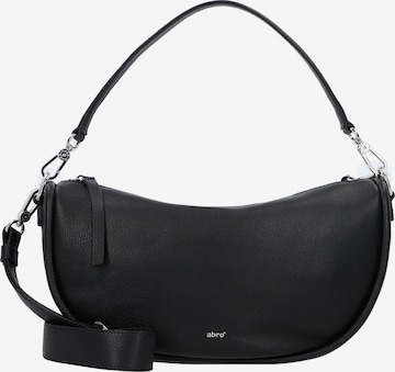 ABRO Schultertasche 'Willow' in Schwarz: Vorderseite