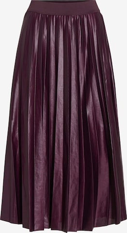 VILA Skirt in Purple: front