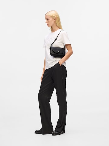 Borsa a spalla di Karl Lagerfeld in nero