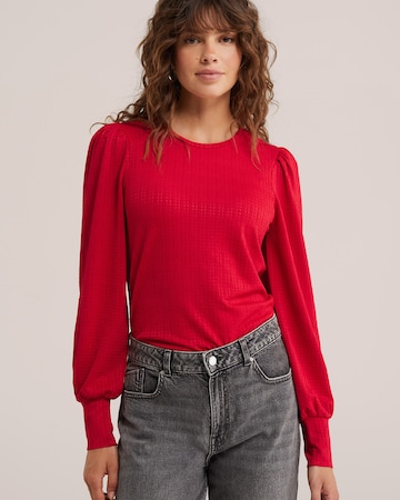 WE Fashion - Blusa en rojo: frente