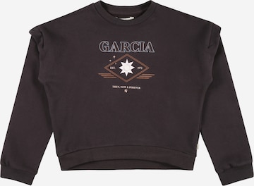 GARCIA Sweatshirt in Grijs: voorkant