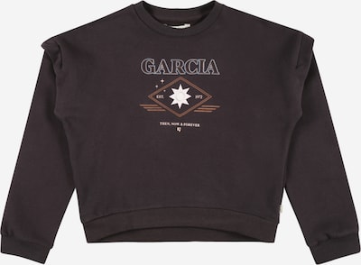 GARCIA Sweatshirt in Brown / Grey / White, Item view
