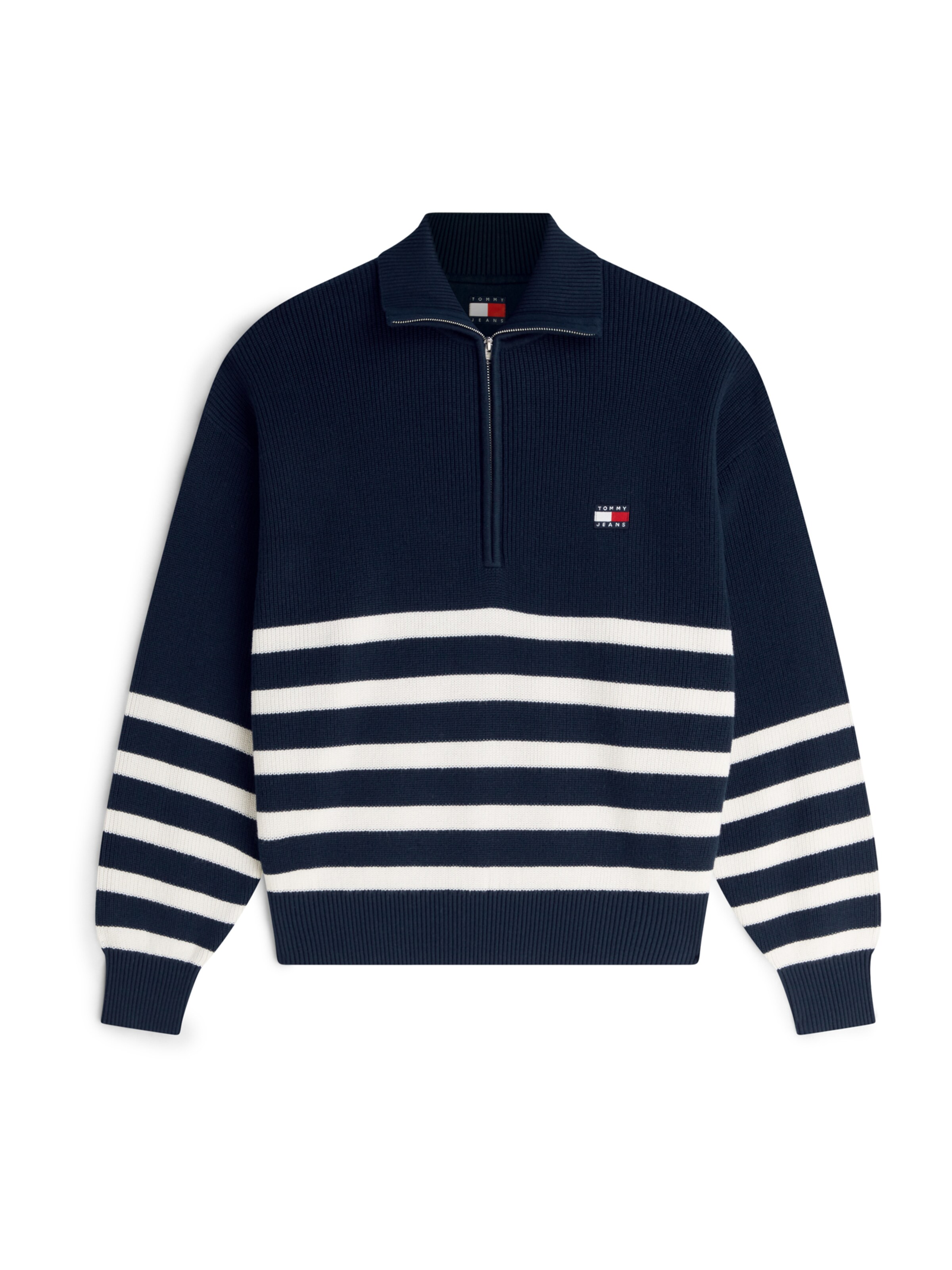 Tommy Jeans Sweater in marine blue / White, Item view