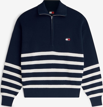 Pull-over Tommy Jeans en bleu : devant