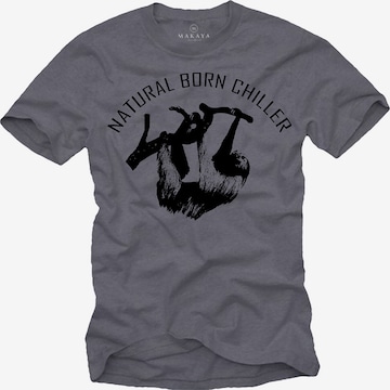 MAKAYA Shirt in Blue: front