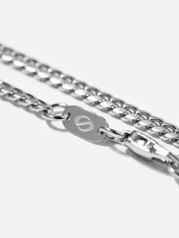 warpedsense Necklace 'Cuban' in Silver