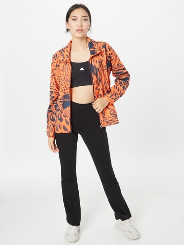 ADIDAS SPORTSWEAR Sportjacke 'Fast ' in Orange