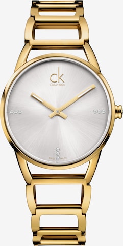 Calvin Klein Analoog horloge in Goud: voorkant