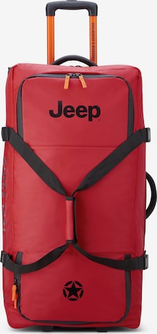 Jeep Reistas 'JS005A' in Rood: voorkant