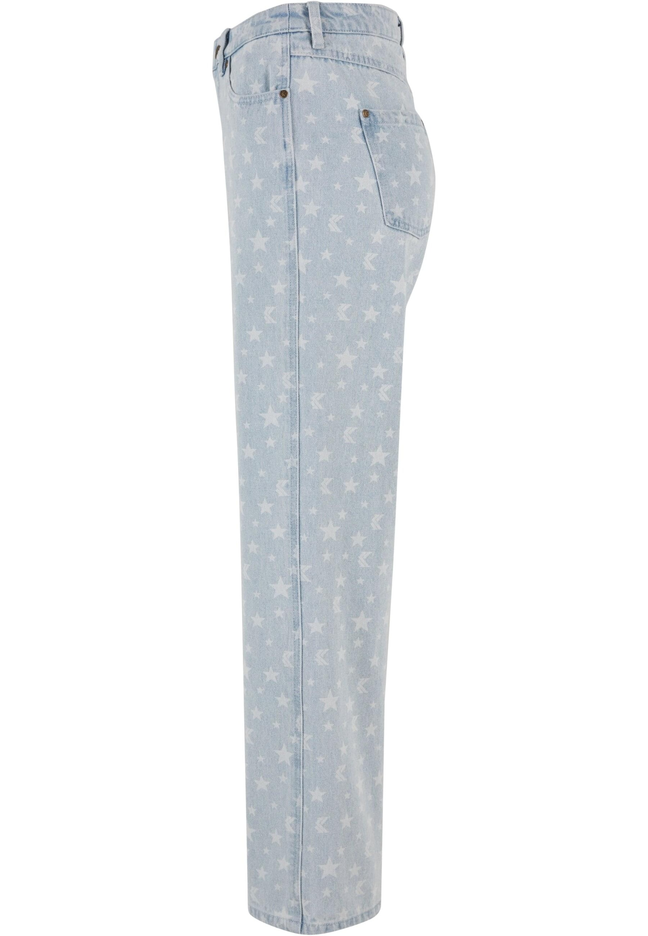 Karl Kani Wide leg Τζιν σε μπλε