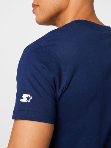 T-Shirt 'Essential' Starter Black Label en bleu