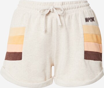 Regular Pantalon 'WALK' RIP CURL en beige : devant