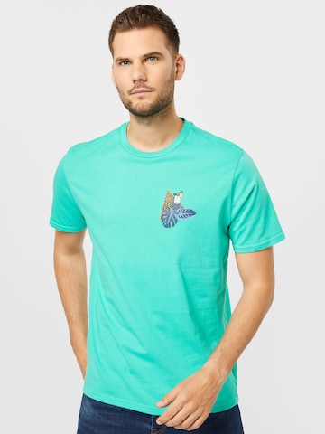OAKLEY Funkční tričko 'Toucan Tropical' – zelená: přední strana