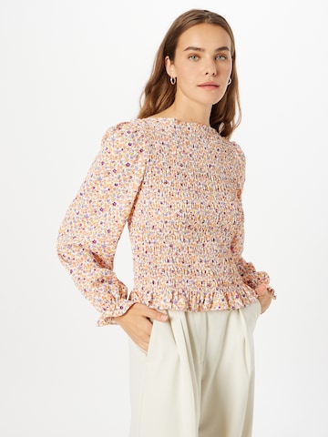 SISTERS POINT - Blusa em laranja: frente