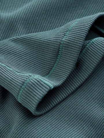 T-shirt self. en bleu