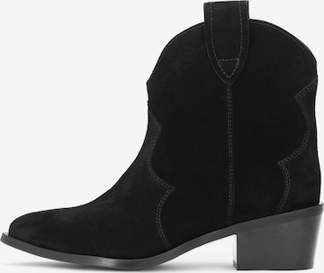 Ankle boots di Kazar in nero: frontale