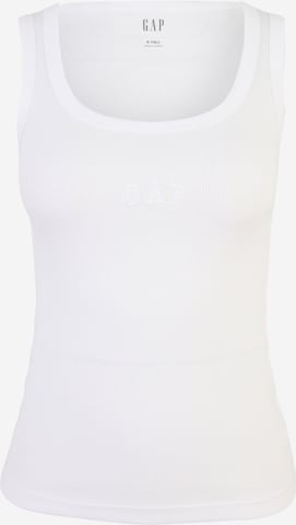 Top di Gap Tall in bianco: frontale