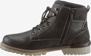 MUSTANG Lace-Up Boots in Grey