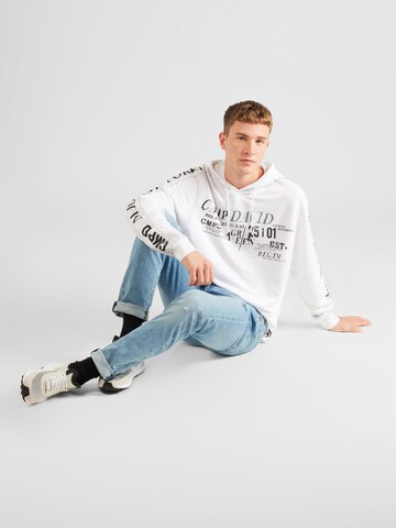 CAMP DAVID Sweatshirt in White