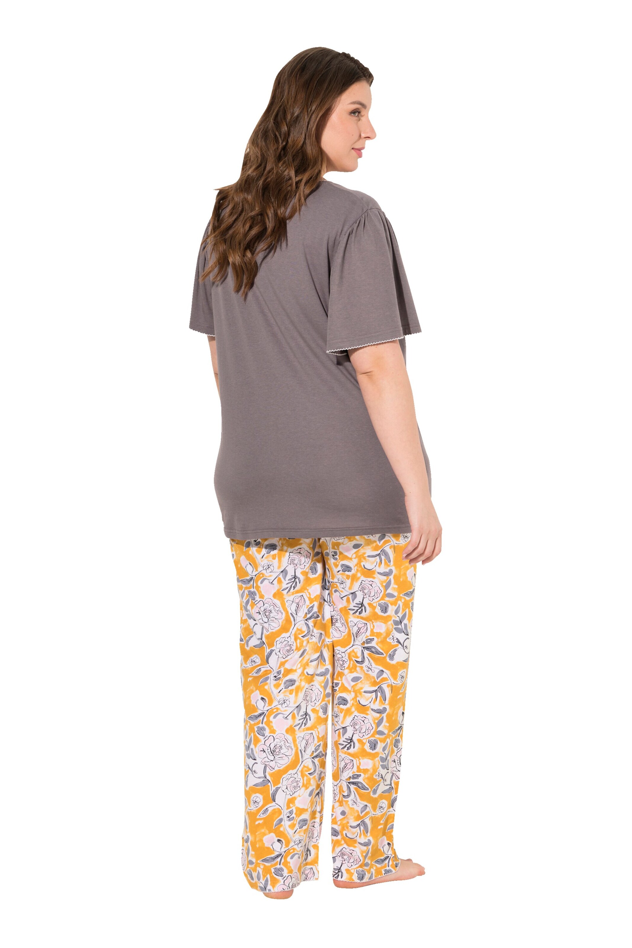 Ulla Popken Pyjama in Mischfarben