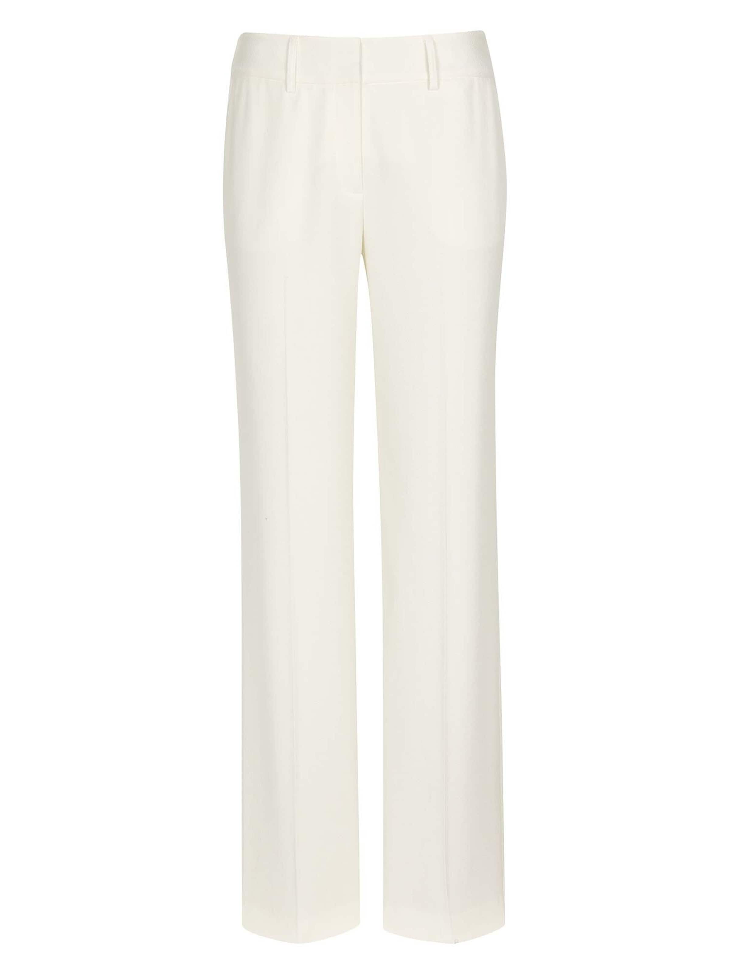 Effilé Pantalon chino MADELEINE en blanc : devant