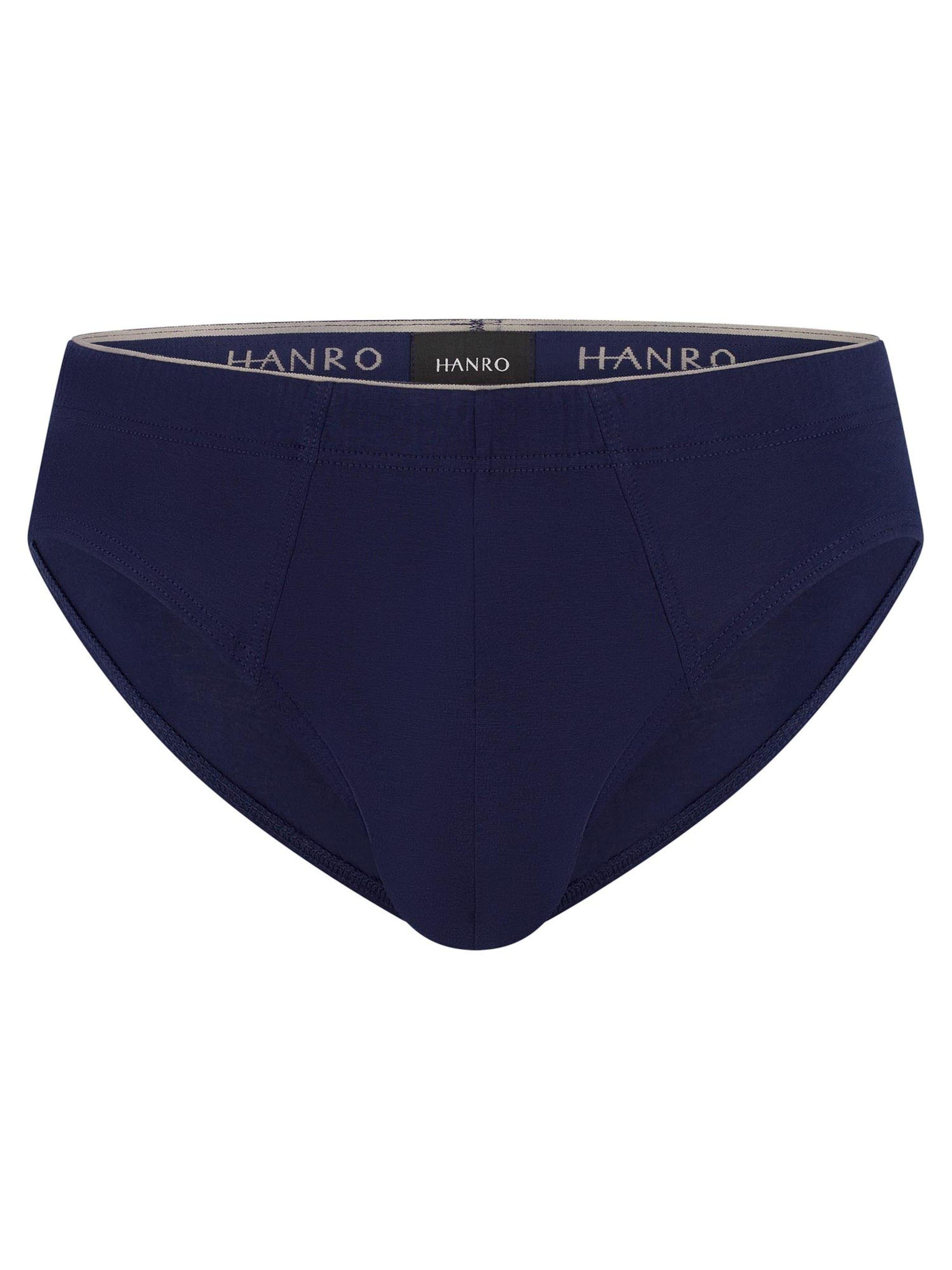 Hanro Panty 'Cotton Superior' in Blue: front