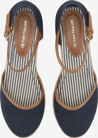 TOM TAILOR Sandals in Blue