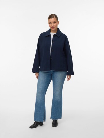 Vero Moda Curve Jacke 'VMFortunemie' in Blau