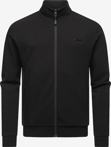 Ragwear Sweatjacke in Schwarz: predná strana