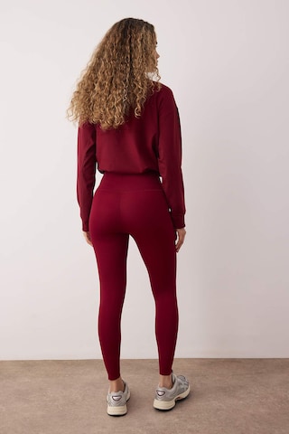 Trendyol - Skinny Leggings en rojo