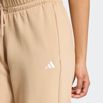 ADIDAS SPORTSWEAR Широкий Спортивные штаны в Бежевый