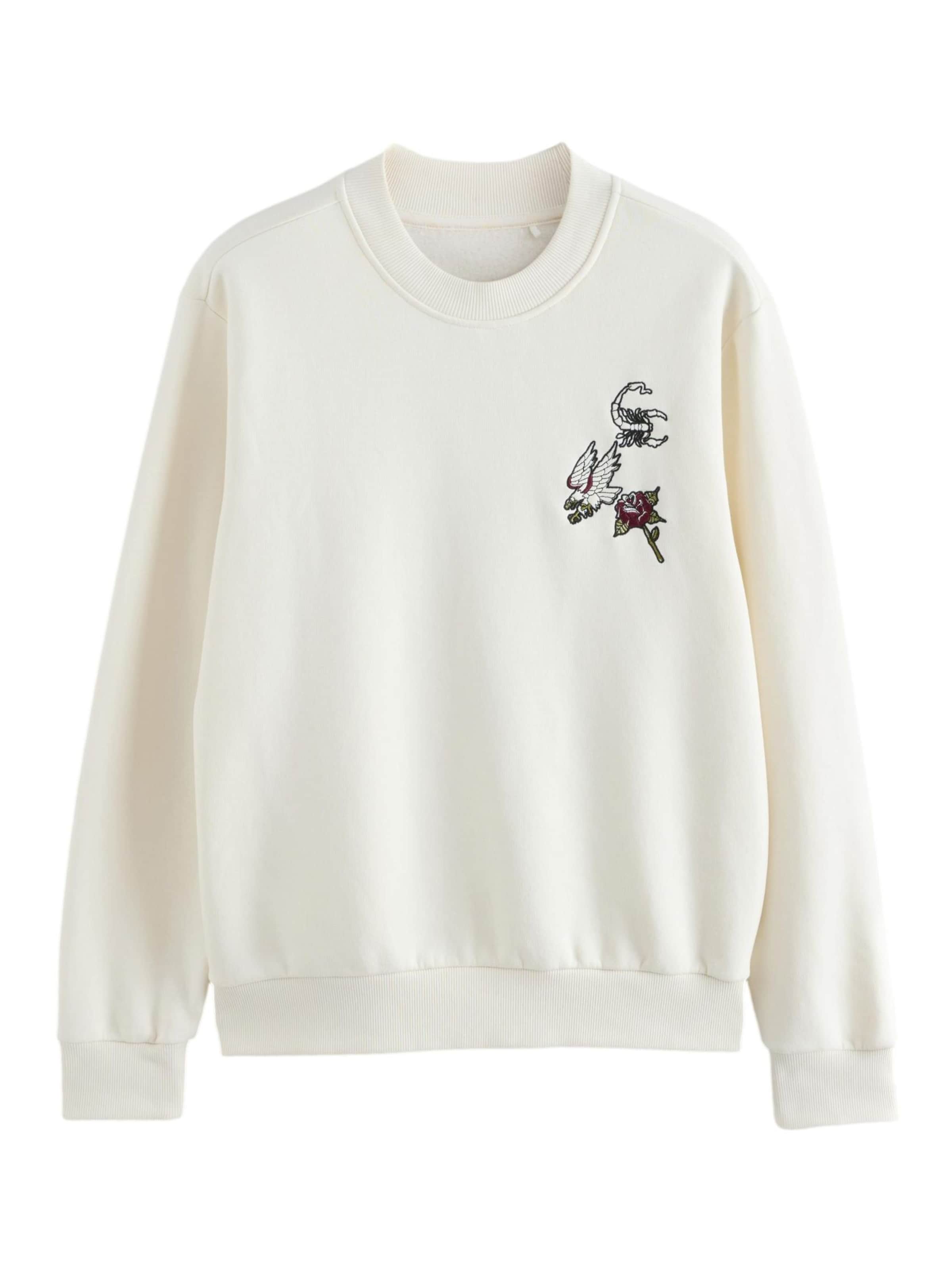 Felpa di Next in bianco: frontale