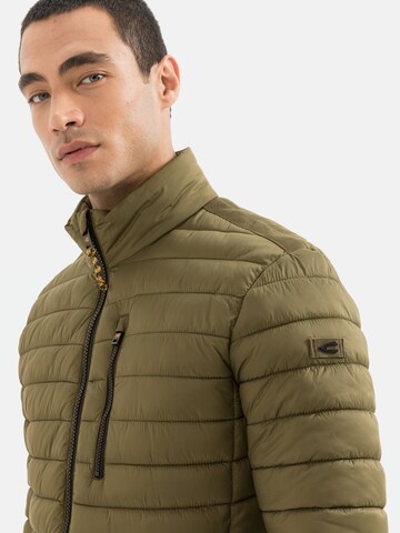 CAMEL ACTIVE Stepp-Blouson aus recyceltem Material in Grün