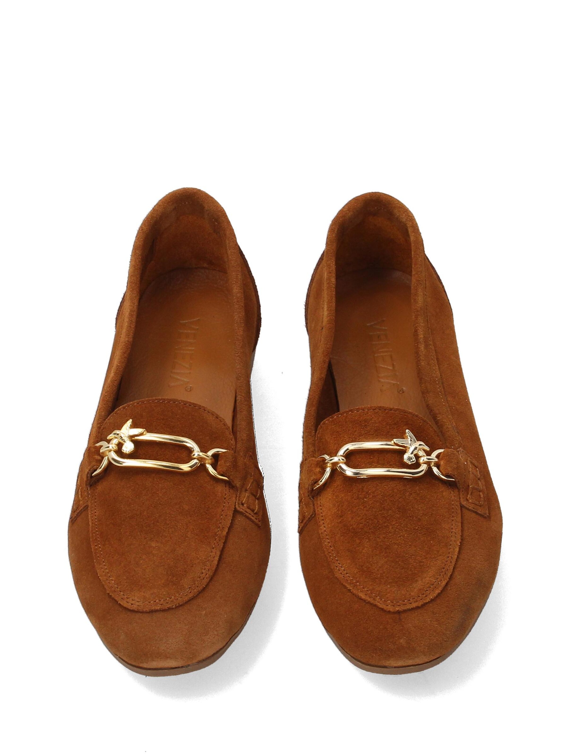VENEZIA Moccasins in Brown
