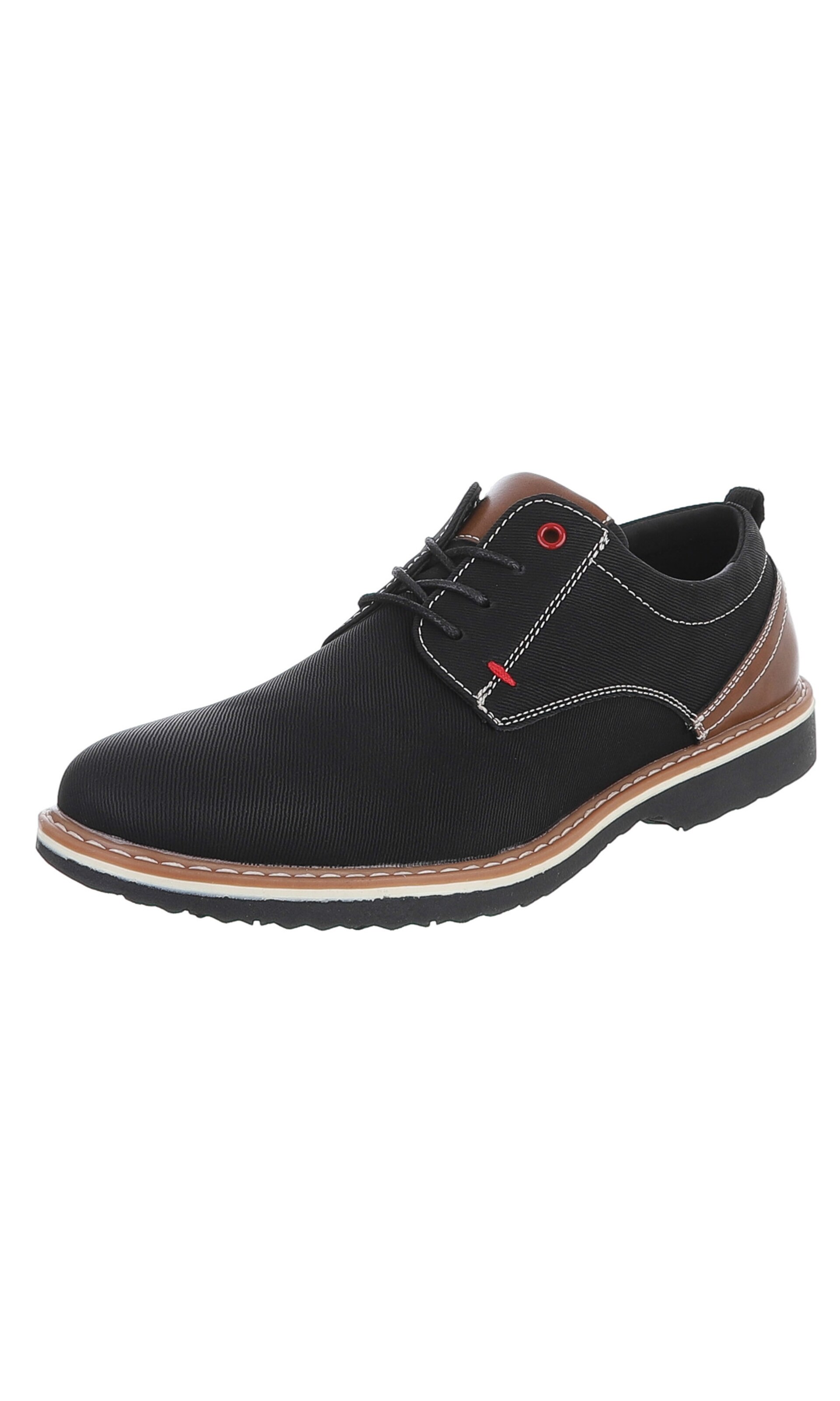 CoolWalk Schnürschuh in Schwarz: Vorderseite
