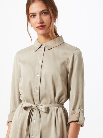 VILA Shirt dress 'Bista' in Beige