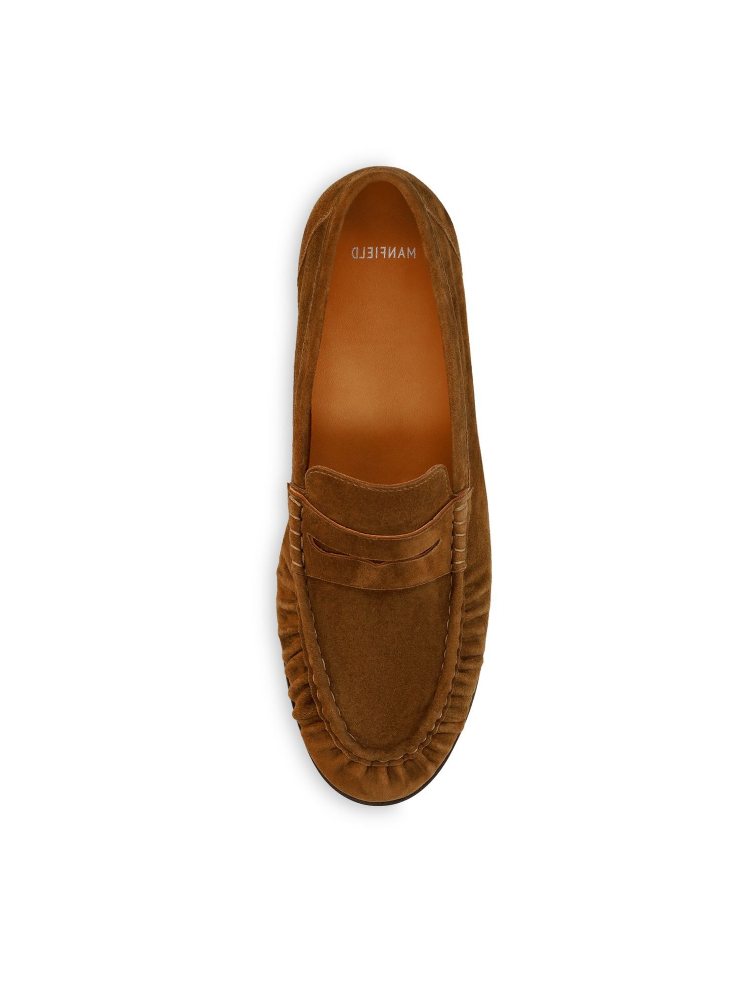 MANFIELD Classic Flats in Brown