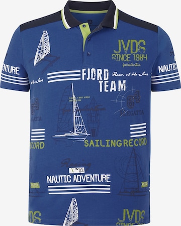 Jan Vanderstorm Shirt 'Sigurdur' in Blauw: voorkant