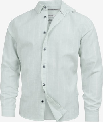 INDICODE JEANS Business shirt ' INTrypper ' in Blue: front