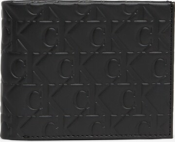 Calvin Klein Jeans Wallet in Black: front