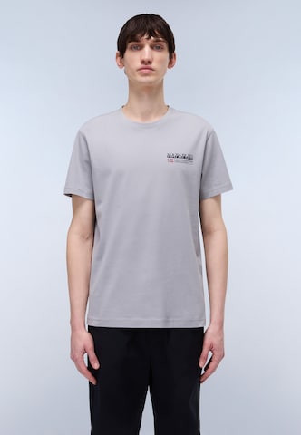 NAPAPIJRI T-Shirt 'S-Kasba' in Grau: Vorderseite