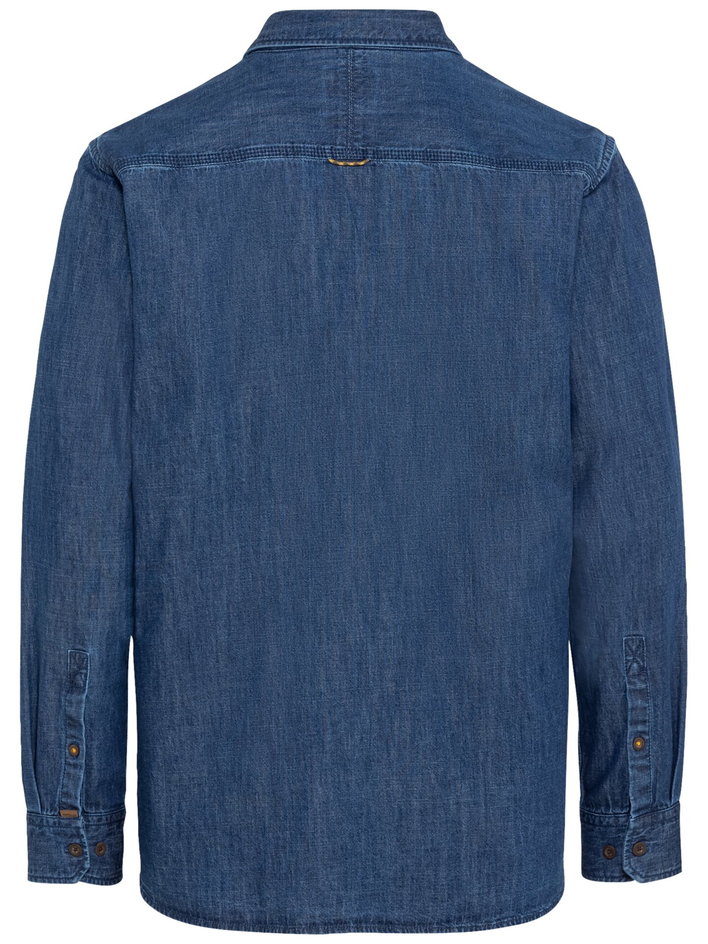 CAMEL ACTIVE Regular fit Button Up Shirt in Blue